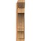 Ekena Millwork Balboa Slat Smooth Outlooker, Western Red Cedar, 7 1/2"W x 26"D x 34"H OUT08X26X34BOA06SWR - alternate 3